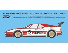 Decal - BMW M1 Procar - 1979 / 1980 "Marlboro"